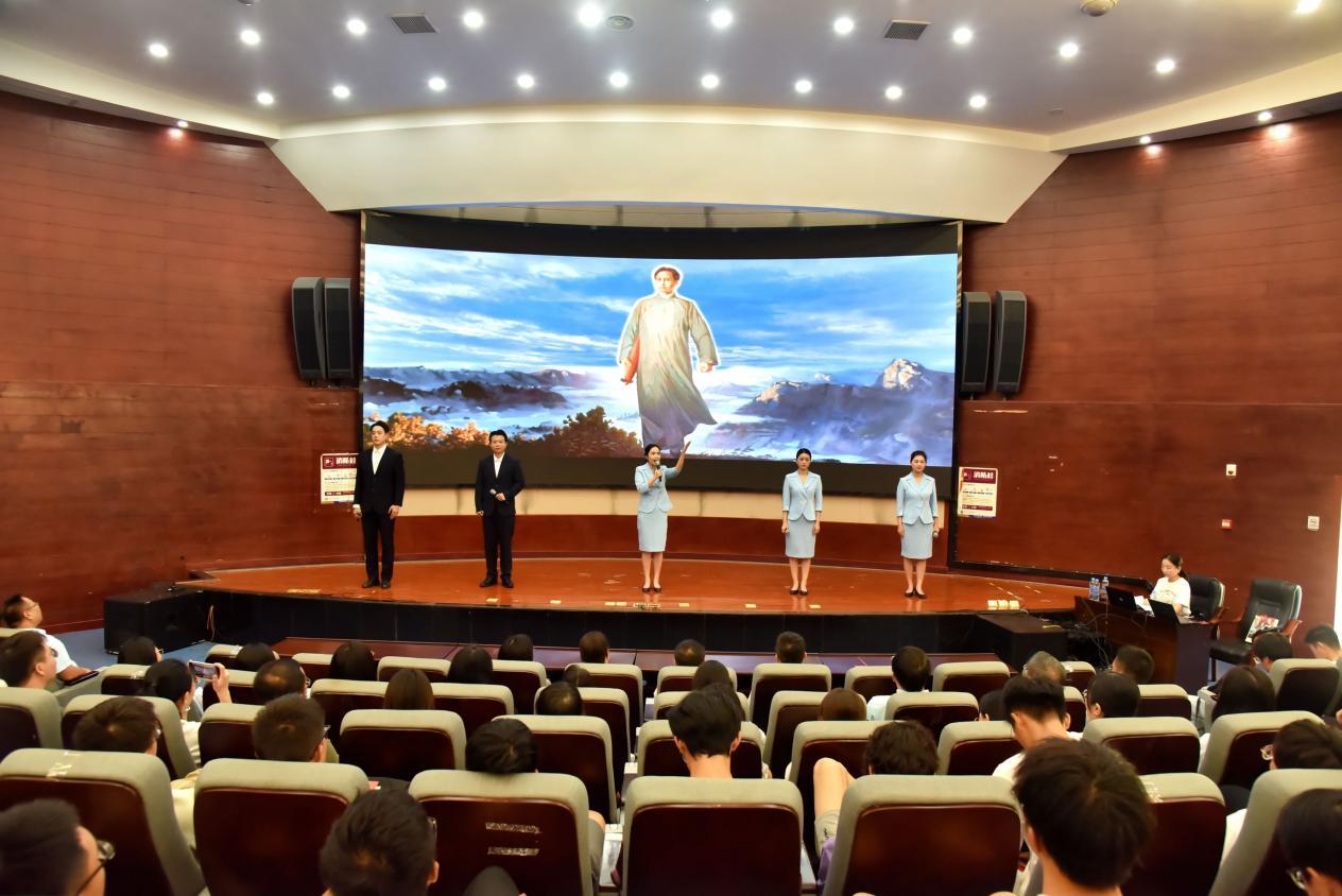 红旗漫卷·《青春·安源》大思政课走进KY开元集团官网入口